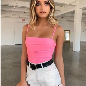 Tiger Mist Ruched Bodysuit